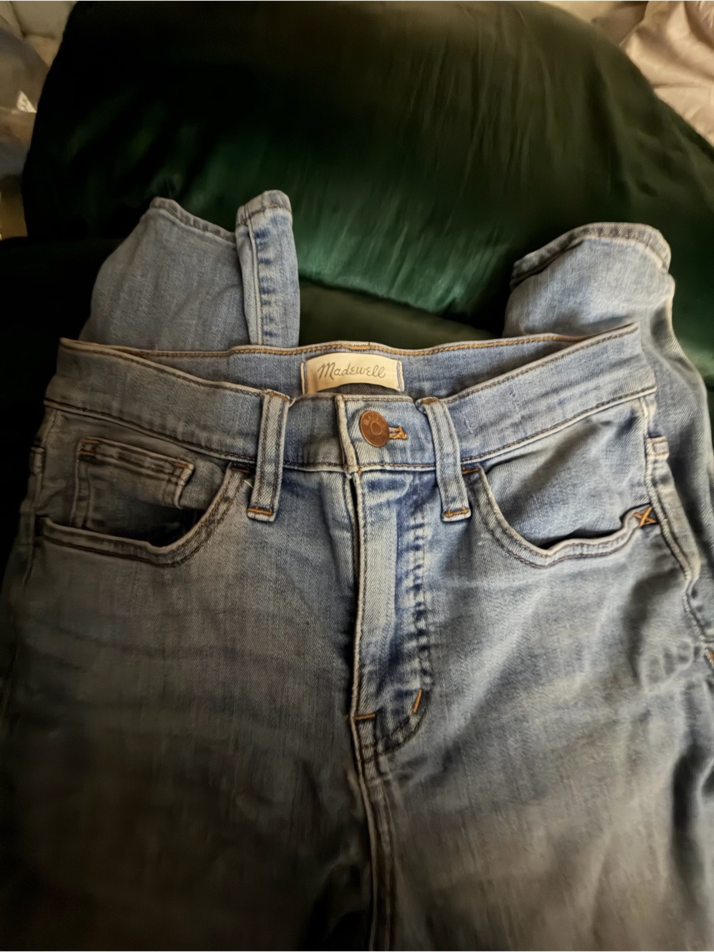 Madewell Light Wash High-Rise Women's Jeans